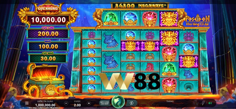 Các Tính Năng Đặc Biệt Của Slot Poseidon Megaways